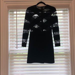 Sandro Paris Sheer Dress